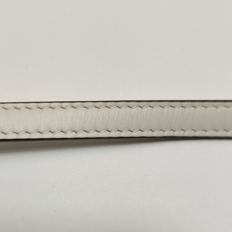 Fendi C’mon小號牛皮純色雙F Logo翻蓋斜挎包單肩包-11