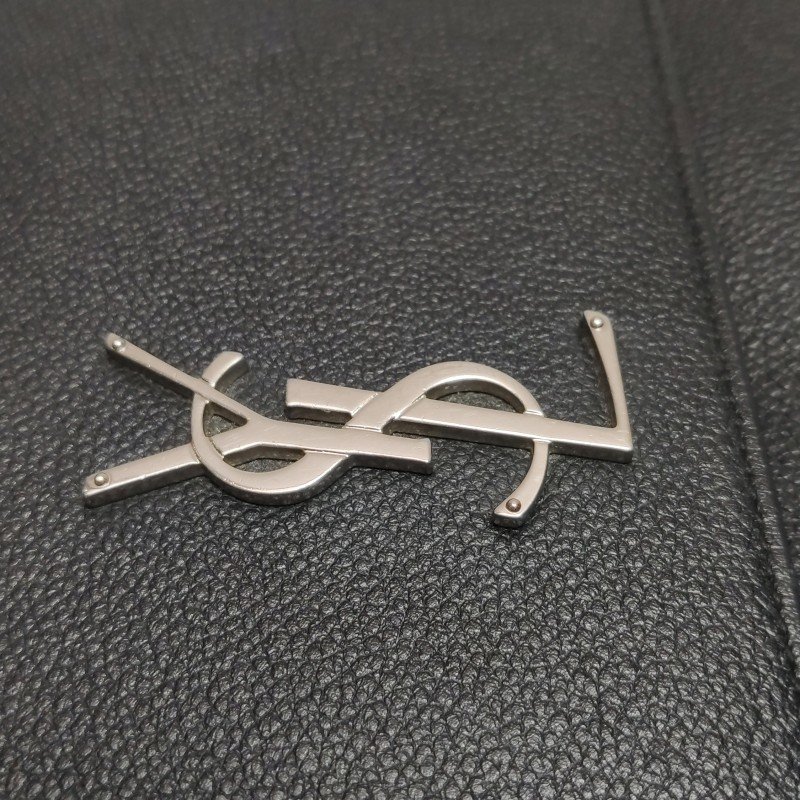 Saint Laurent Sunset日落包中號牛皮純色YSL標誌單肩包-12