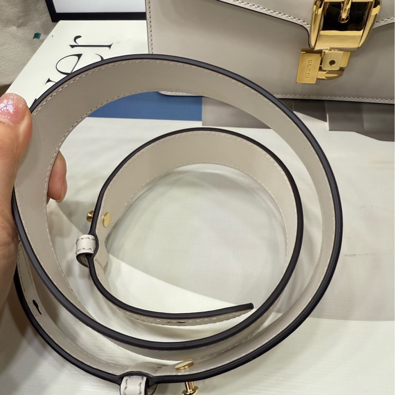 Gucci 白色塞尔维亚 中号-7