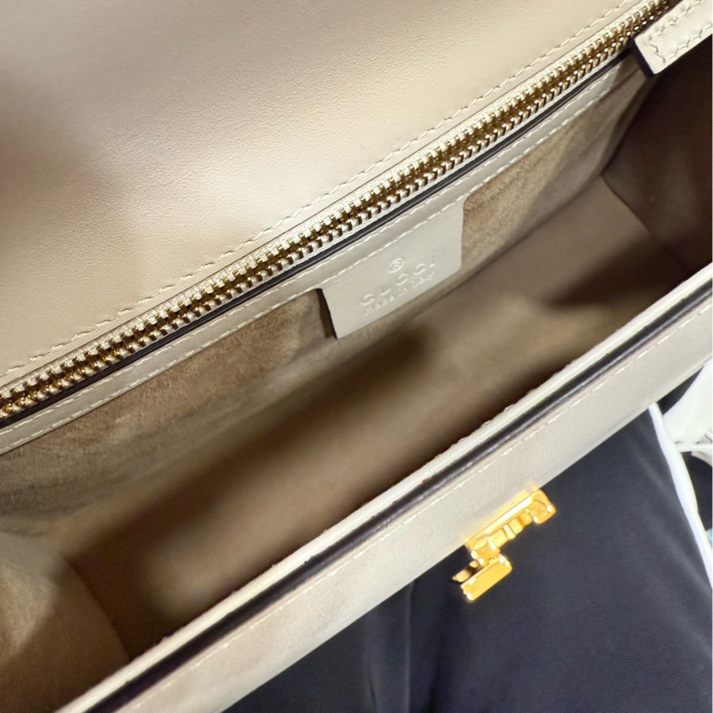 Gucci 白色塞尔维亚 中号-8