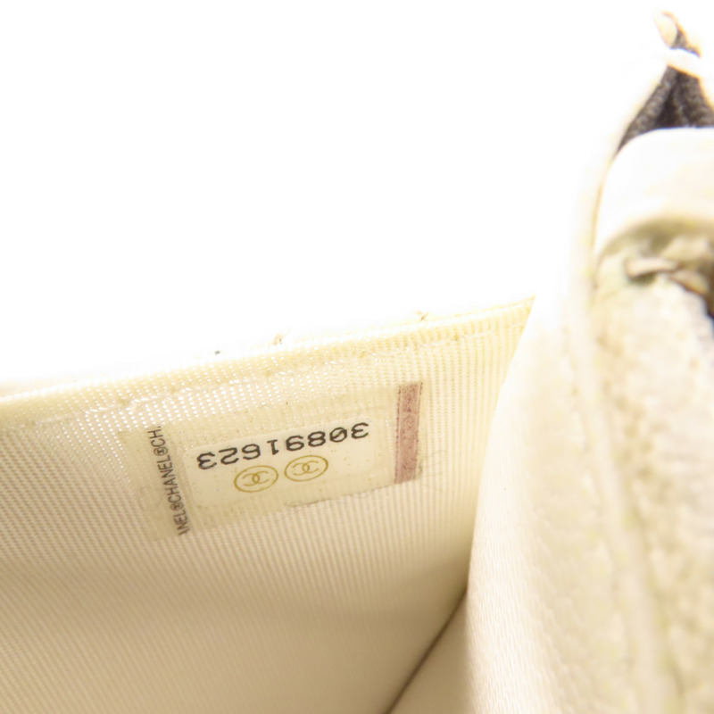 CHANEL 牛皮皮革WOC Wallet On Chain鏈帶肩背袋-9