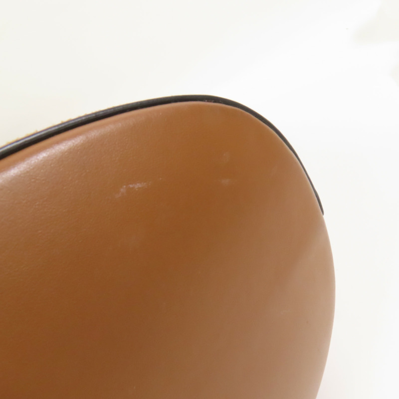 PRADA 牛皮皮革Bucket Bag銀扣手挽肩背兩用袋-18