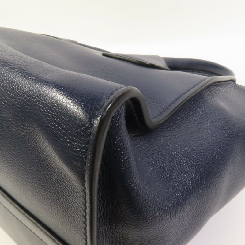 PRADA 牛皮皮革2way Shoulder Bag金扣手挽肩背兩用袋-13