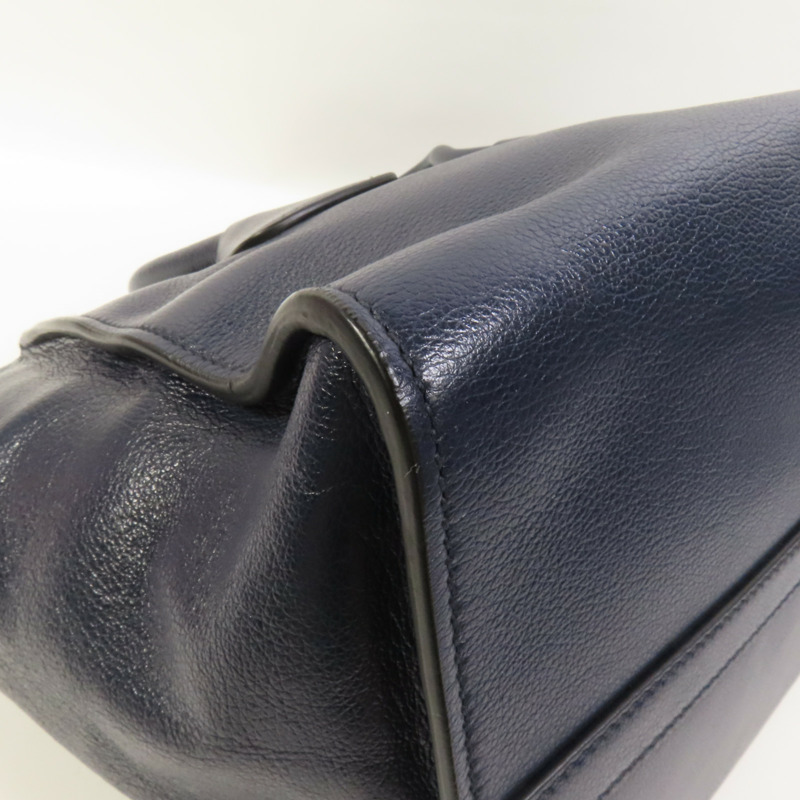 PRADA 牛皮皮革2way Shoulder Bag金扣手挽肩背兩用袋-15