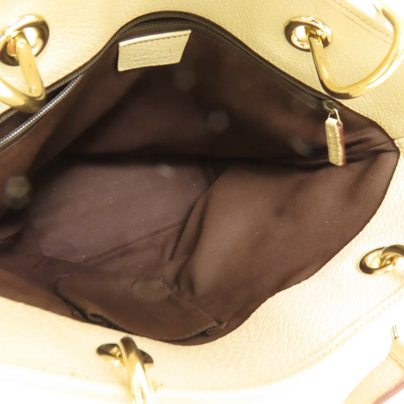 GUCCI 帆布1996 Shoulder Bag金扣肩背袋-4