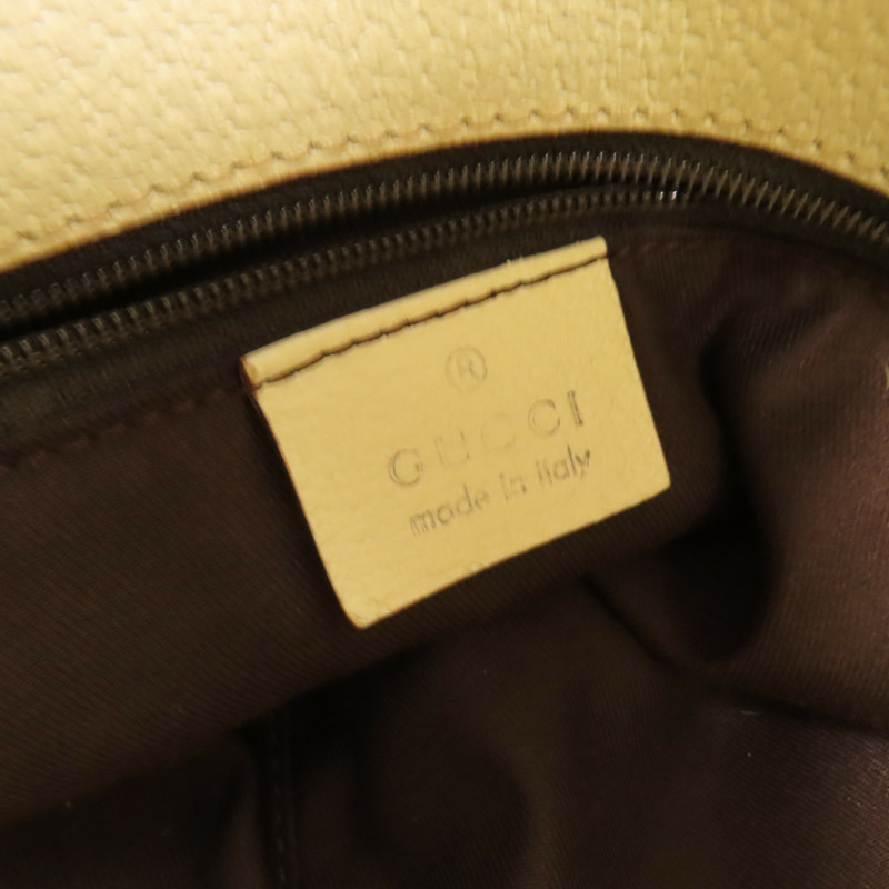 GUCCI 帆布1996 Shoulder Bag金扣肩背袋-7