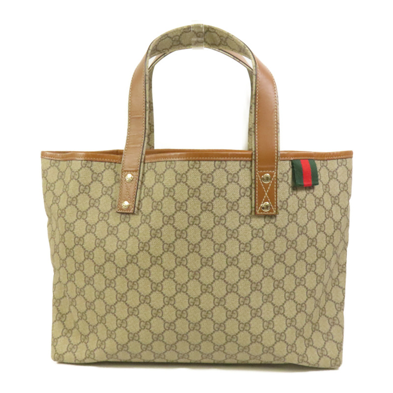GUCCI 塗層帆布Tote Bag手挽袋-0