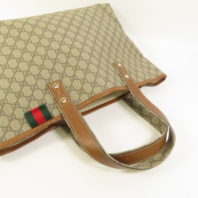 GUCCI 塗層帆布Tote Bag手挽袋-5