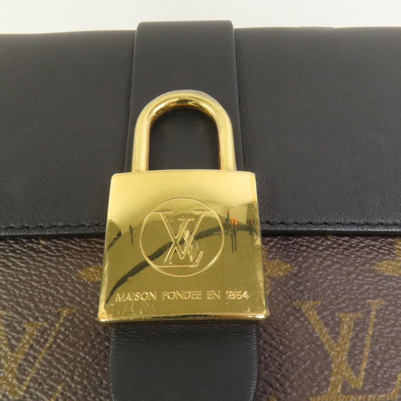 LOUIS VUITTON Monogram Locky BB金扣手挽肩背兩用袋-6