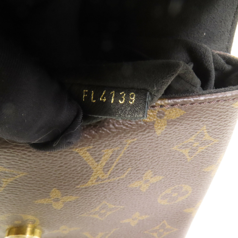 LOUIS VUITTON Monogram Locky BB金扣手挽肩背兩用袋-9