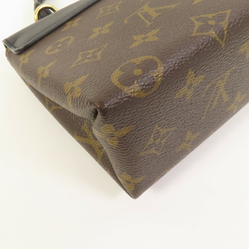 LOUIS VUITTON Monogram Locky BB金扣手挽肩背兩用袋-13