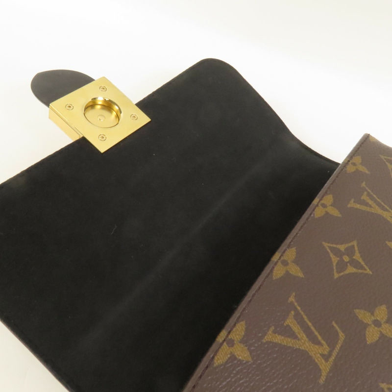 LOUIS VUITTON Monogram Locky BB金扣手挽肩背兩用袋-15