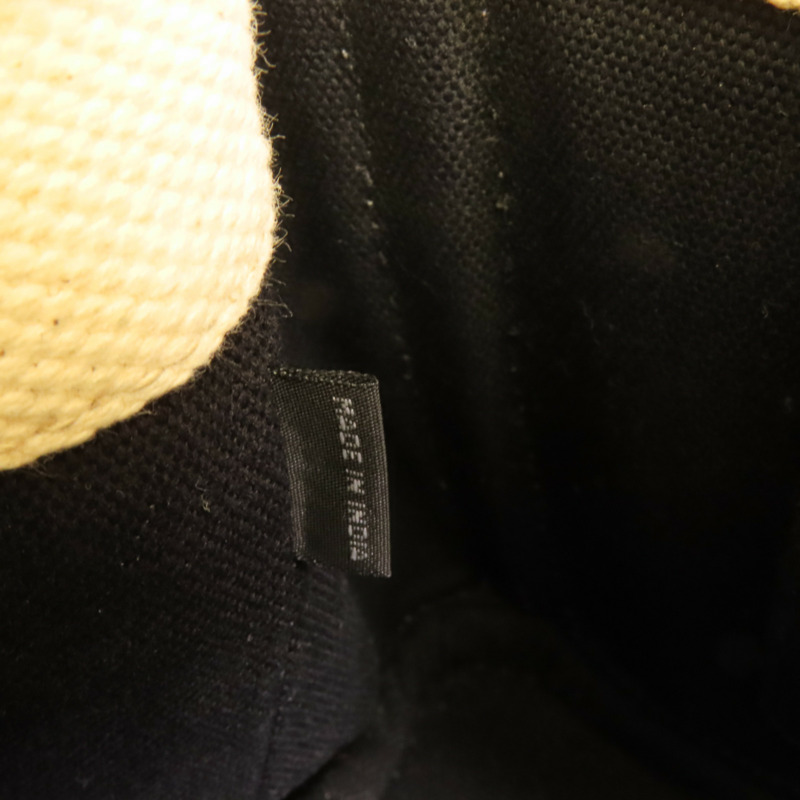 PRADA 帆布Canapa Joy金扣手挽肩背兩用袋-9