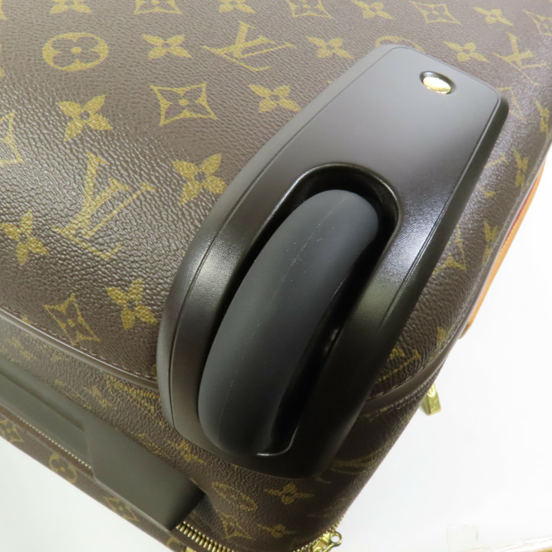 LOUIS VUITTON Monogram Pegase 55金扣行李箱-15