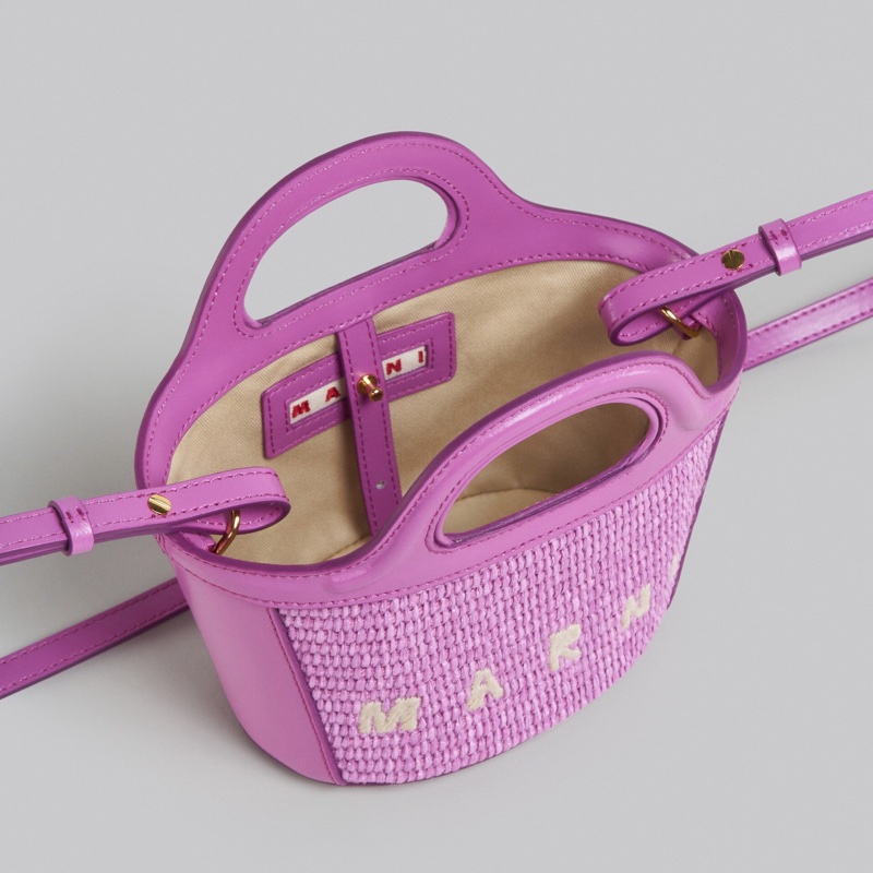 Marni 女士 微型Tropicalia單肩包均碼碼MICRO、22cm*10cm*18cm-1