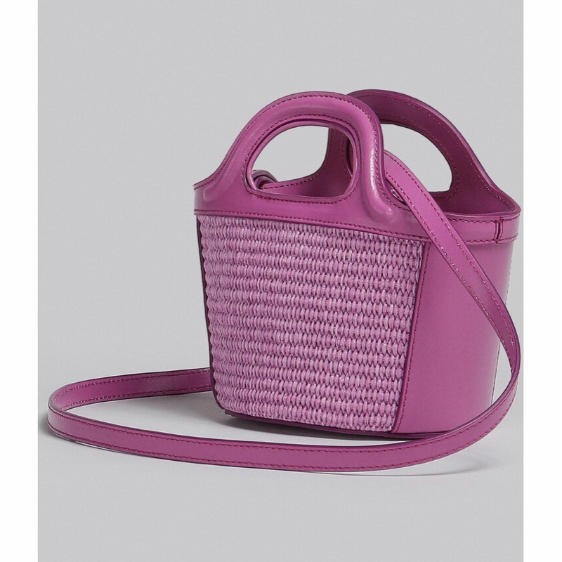 Marni 女士 微型Tropicalia單肩包均碼碼MICRO、22cm*10cm*18cm-3