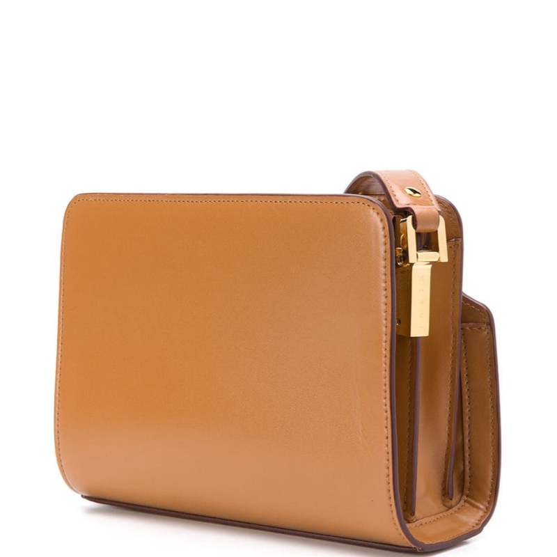 Marni 女士 多個分層單肩包均碼碼尺碼:均碼->厚度:6 釐米;高度:13 釐米;帶長:45 釐米;寬度:19 釐米;手柄:25 釐米-2