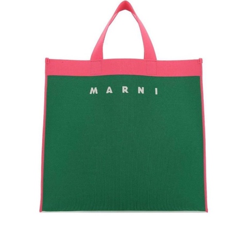 Marni 女士 logo印花手提包均碼碼長：44cm、寬：20cm、高：40cm、