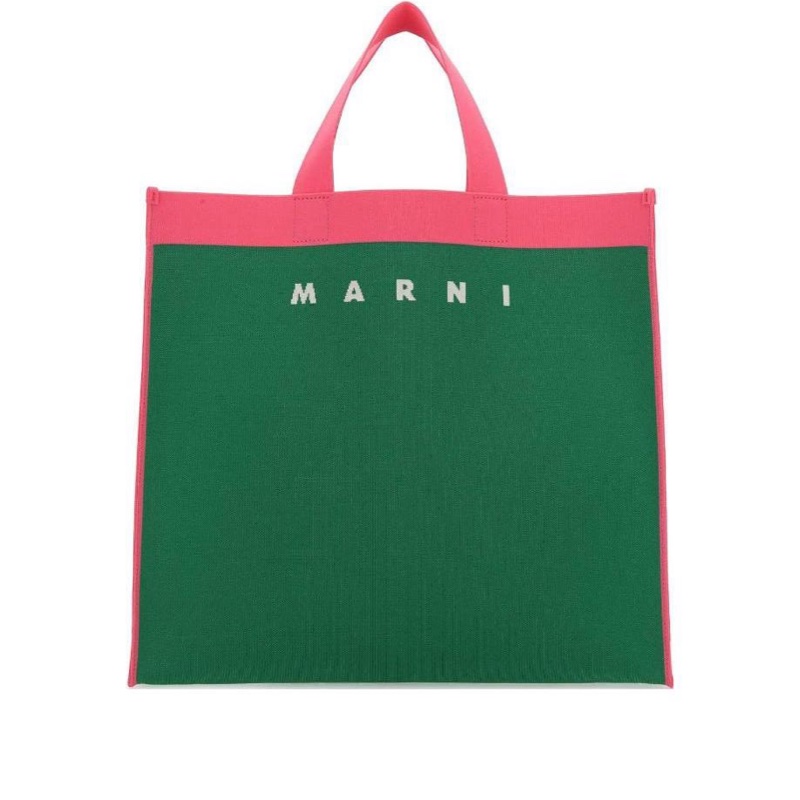 Marni 女士 logo印花手提包均碼碼長：44cm、寬：20cm、高：40cm、-0