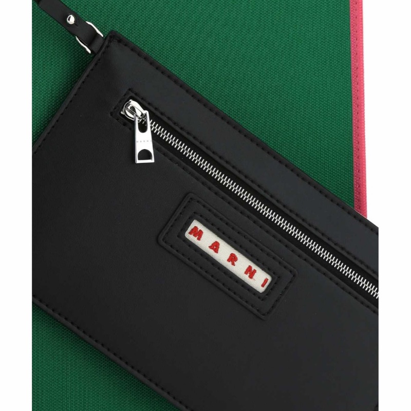 Marni 女士 logo印花手提包均碼碼長：44cm、寬：20cm、高：40cm、-3