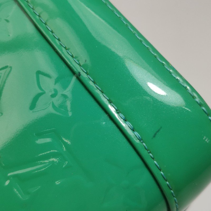 Louis Vuitton(LV)AlmaBB漆皮壓紋貝殼包斜挎包-17