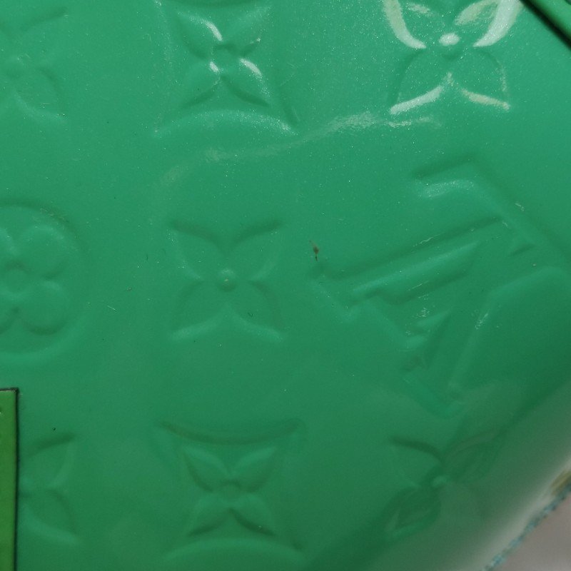 Louis Vuitton(LV)AlmaBB漆皮壓紋貝殼包斜挎包-18