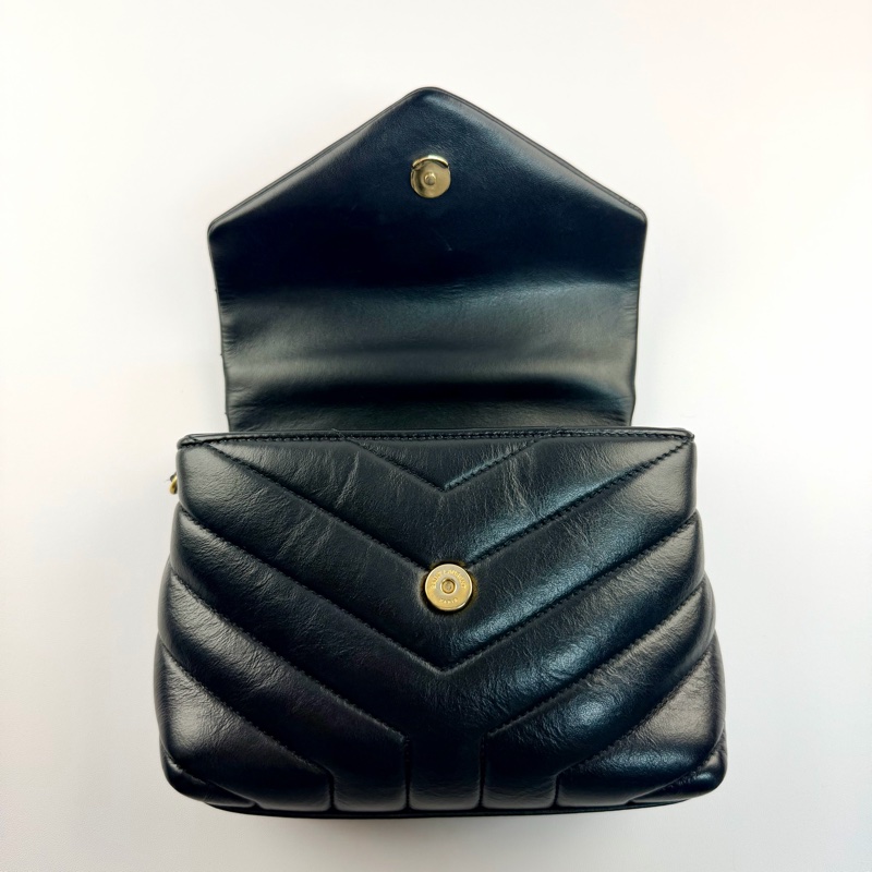 YSL 678401 黑金方胖-6