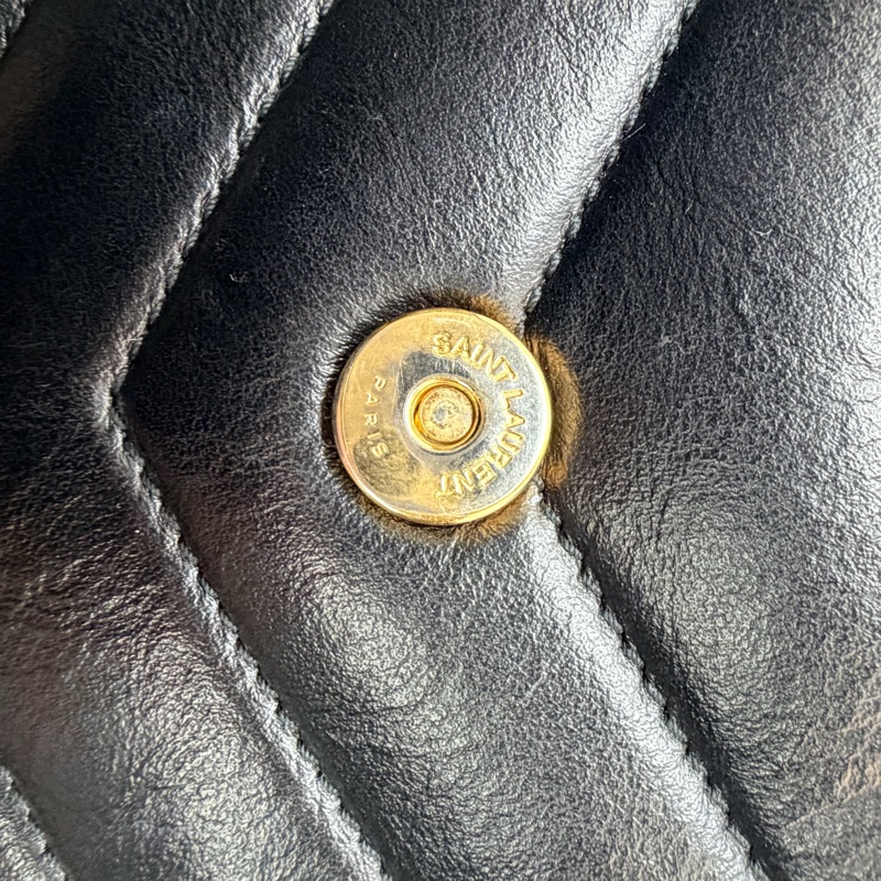 YSL 678401 黑金方胖-9