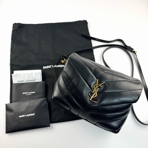 YSL 678401 黑金方胖