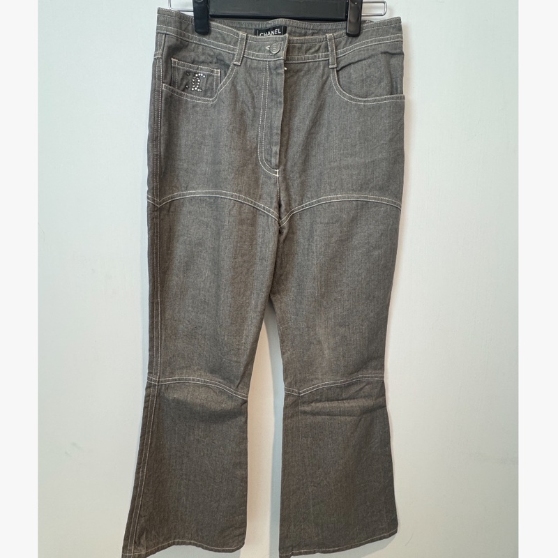 Chanel牛仔褲👖38號-0
