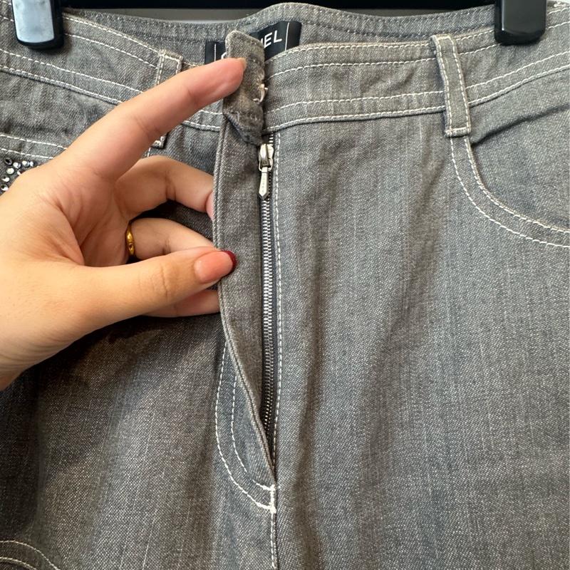 Chanel牛仔褲👖38號-5