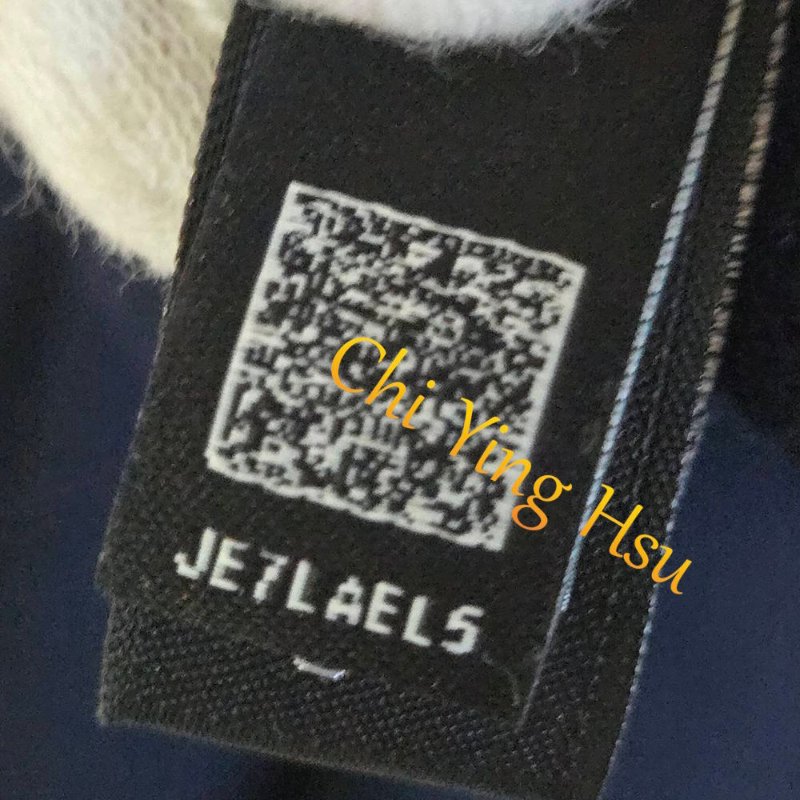 CHANEL香奈兒 經典雙C文字LOGO 羊絨圍巾~(海軍藍)-44