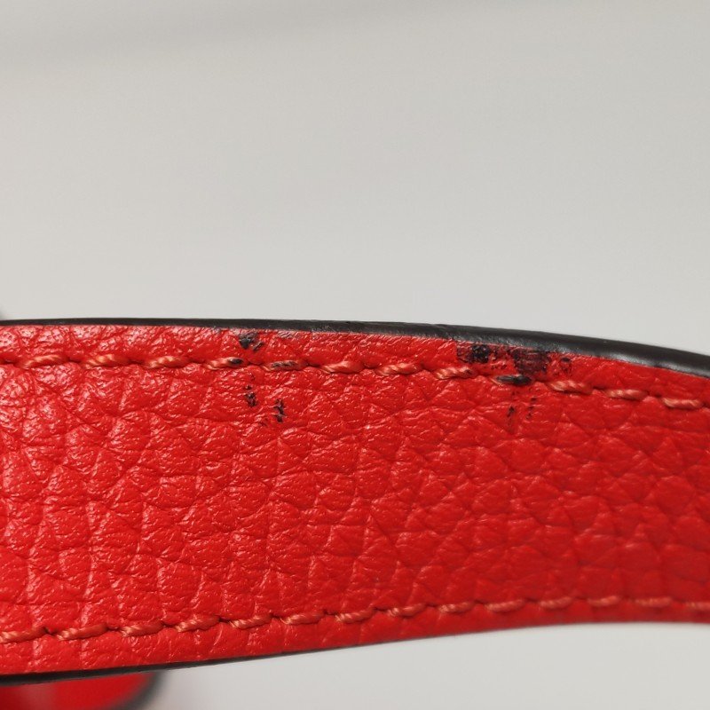 Louis Vuitton(LV)CapucinesBB牛皮純色金屬LV搭扣斜挎包-10