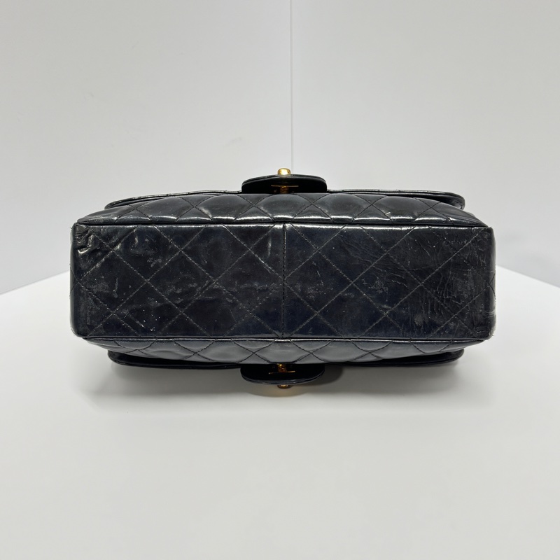 【超絕稀有💍】 Chanel CF25 “雙面包” 黑金經典絕版款（國外平台售價34萬台幣）-12