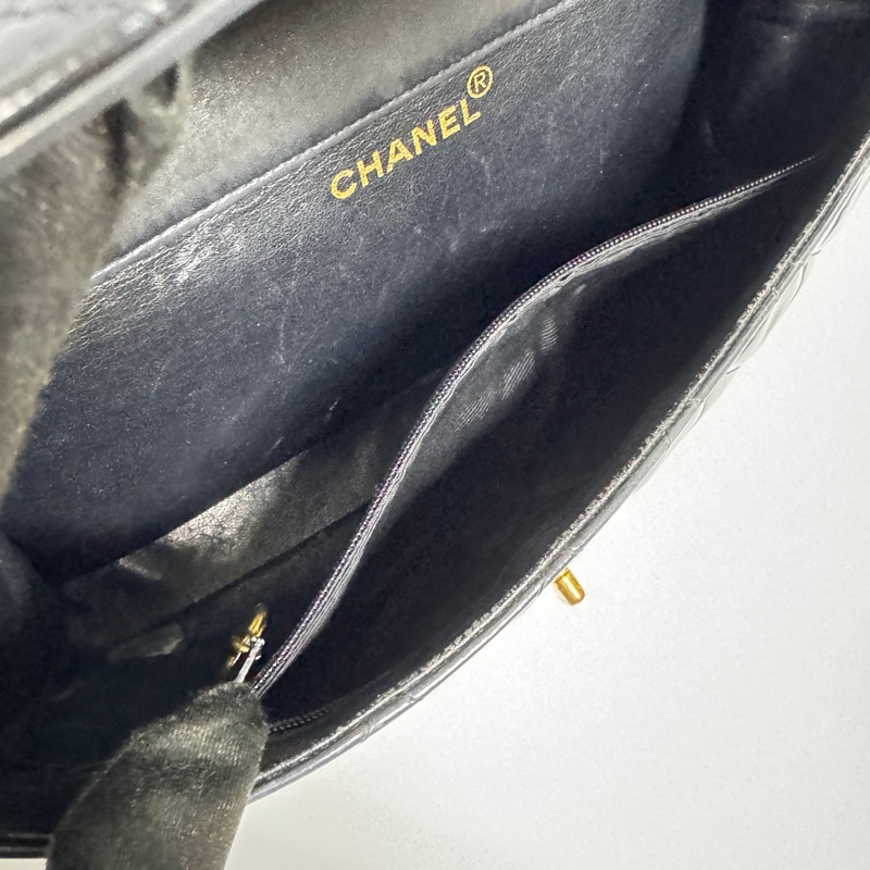 【超絕稀有💍】 Chanel CF25 “雙面包” 黑金經典絕版款（國外平台售價34萬台幣）-17