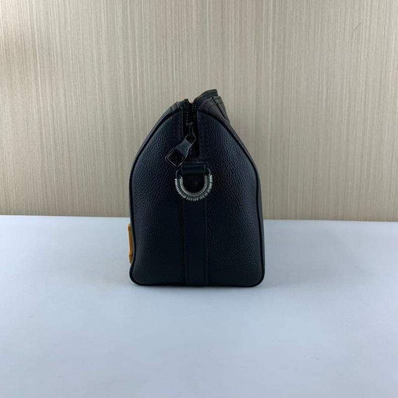 LV  keepall27 City棋盤格肩帶肩背斜背包芯片款  27*13*17 99新配件塵袋-7