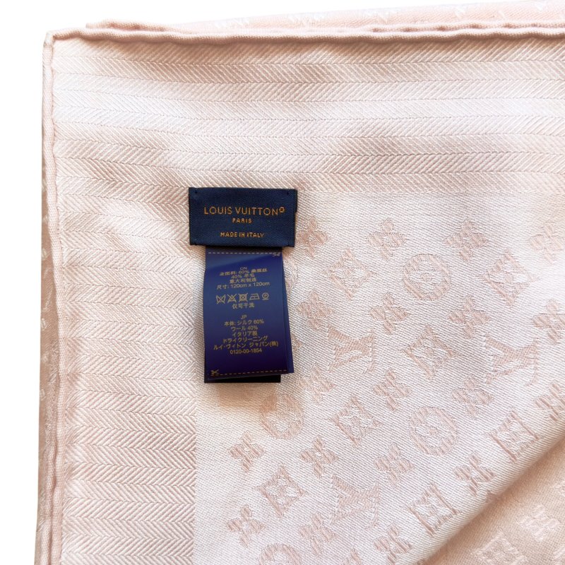 LOUIS VUITTON Evermore 老花 圍巾-4