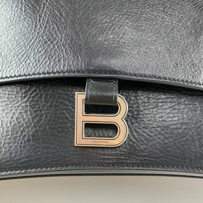 Balenciaga 腋下沙漏包 Crush 銀扣39*23 98新配件塵袋-2