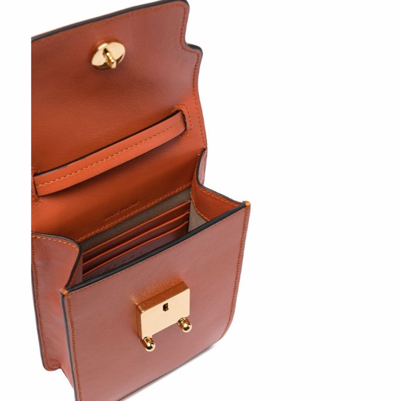 Marni 女士 迷你斜挎包均碼碼長：11CM，寬：4CM。高：17CM-1