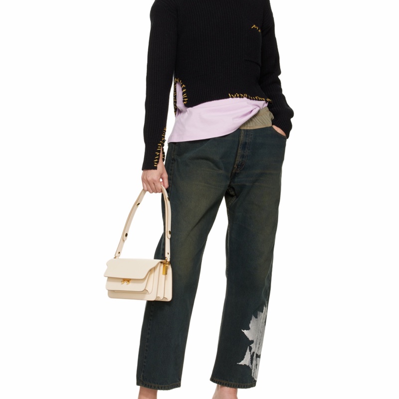 Marni 女士 TRUNK按扣單肩包均碼碼22.5cm*10cm*12.5cm-5