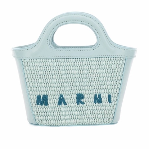 Marni 女士 微型TROPICALIA徽標單肩包均碼碼MICRO、22cm*10cm*18cm