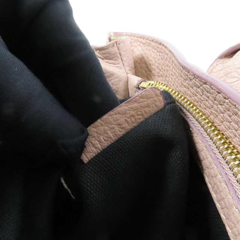 BURBERRY 牛皮皮革2 Way Shoulder金扣手挽肩背兩用袋-8