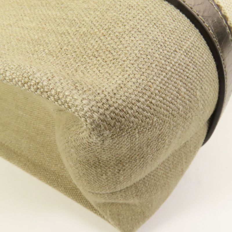 Chloe 帆布Woody Tote Medium肩背袋-10