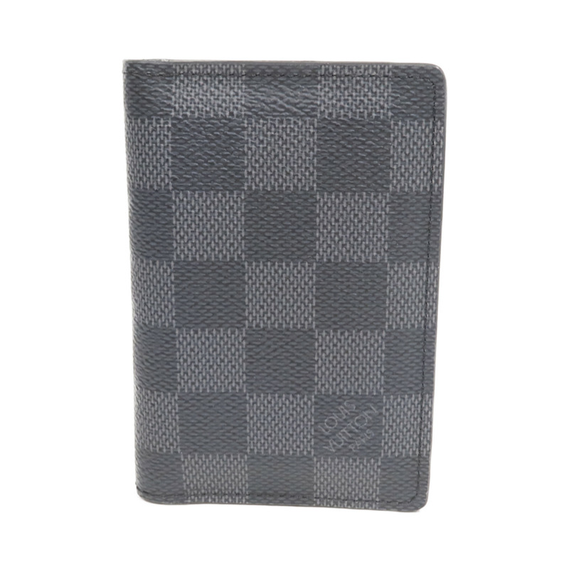 LOUIS VUITTON Damier Graphite Pocket Organizer卡片套-0