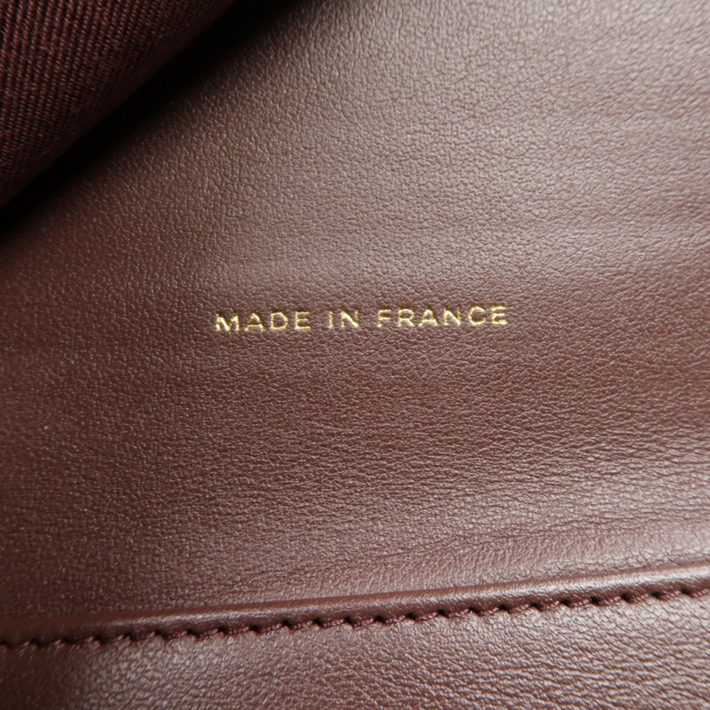 CHANEL 牛皮皮革Classic Small Flap Wallet金扣錢包-13