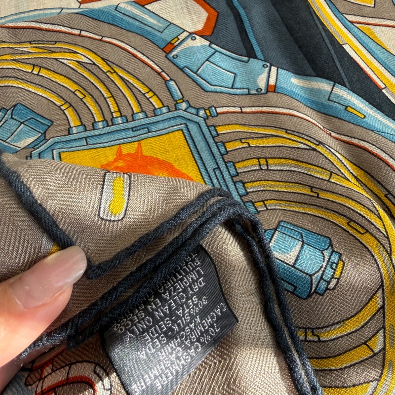 愛馬仕105×105 絲巾圍巾-1