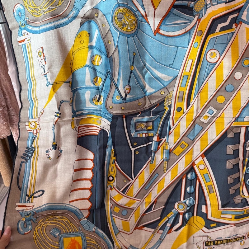 愛馬仕105×105 絲巾圍巾-2