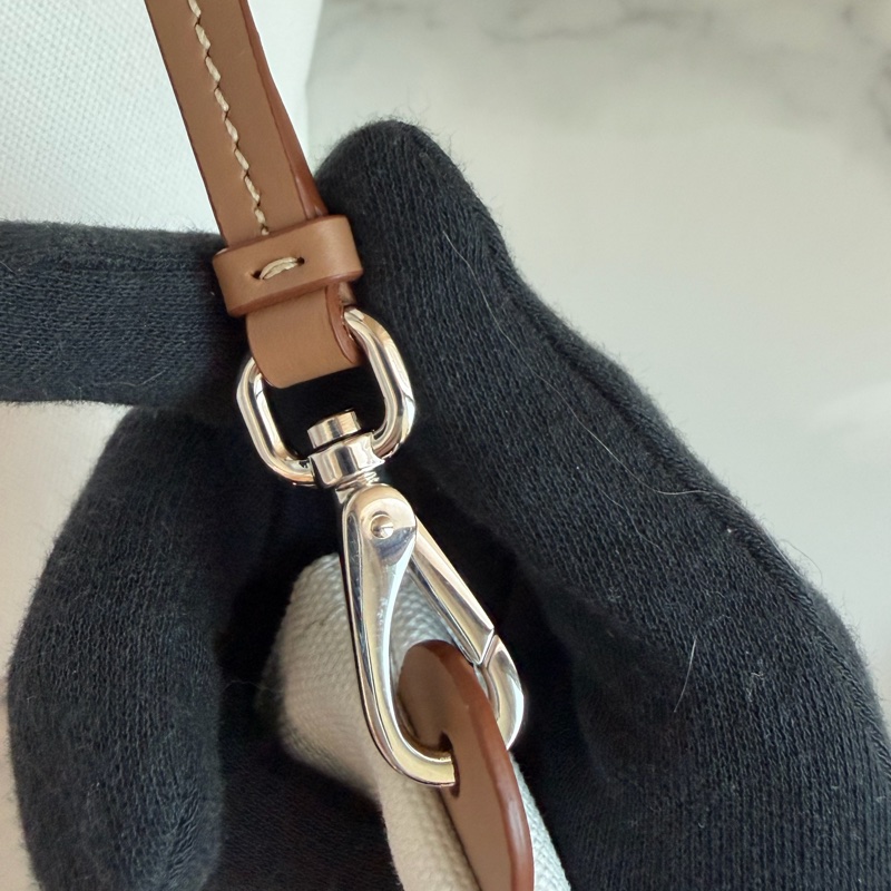 Prada 白色手提斜挎兩用包 內裡小包🩷-9