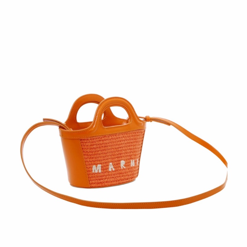 Marni 女士 微型Tropicalia單肩包均碼碼MICRO、22cm*10cm*18cm-2
