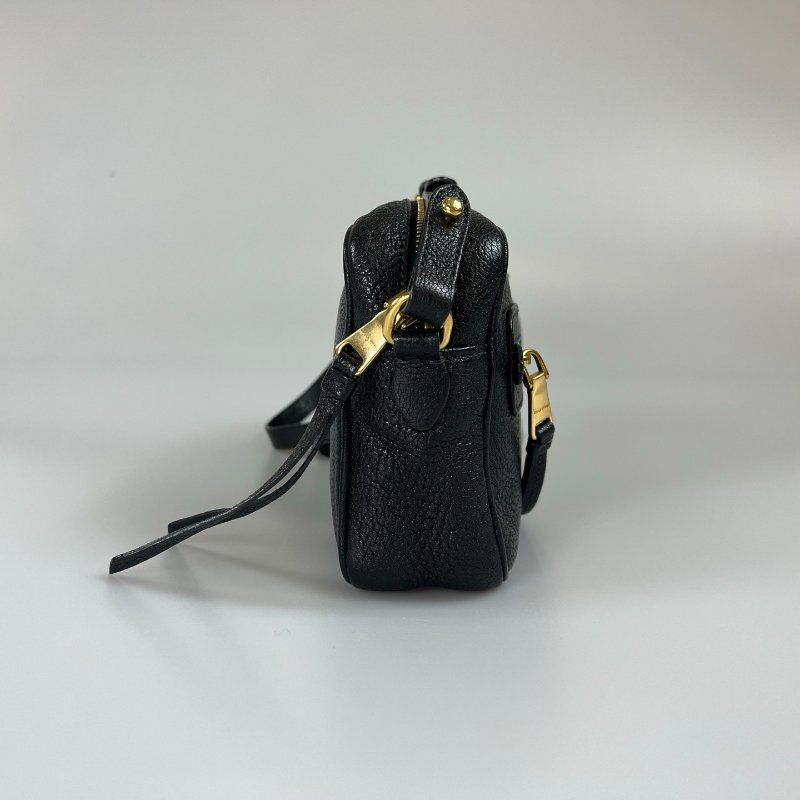 MIU MIU 5BH116 黑MADRAS相機包-2